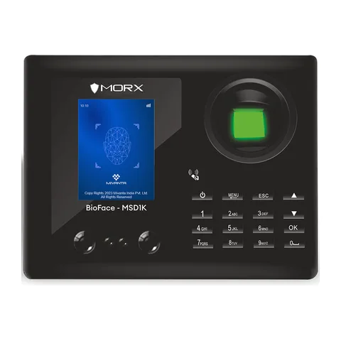 MORX Face and fingerprint terminal, model BioFace MSD1K
