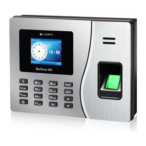 MORX Fingerprint, card and PIN attendance terminal, model BioTime 5N