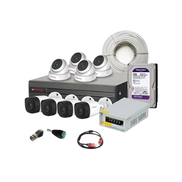 A network video recorder with a surveillance hard drive