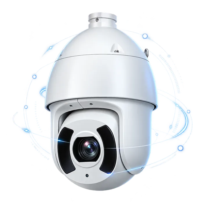 A PTZ dome camera