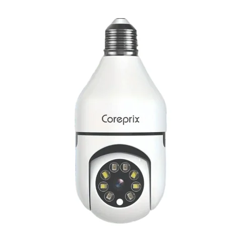 Coreprix 2MP Wi-Fi bulb camera, model CPWF-108-BLB-C